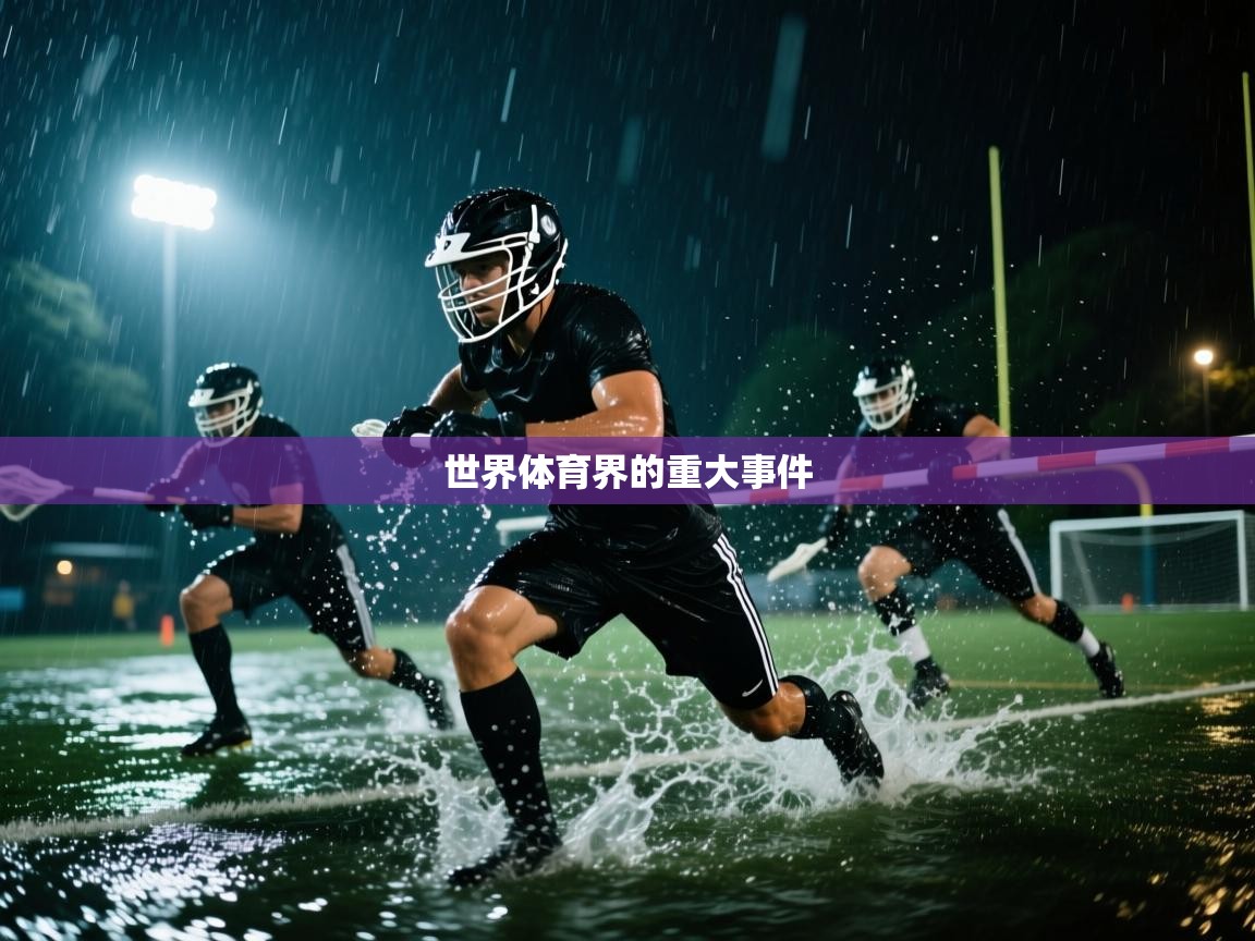 世界体育界的重大事件 第2张