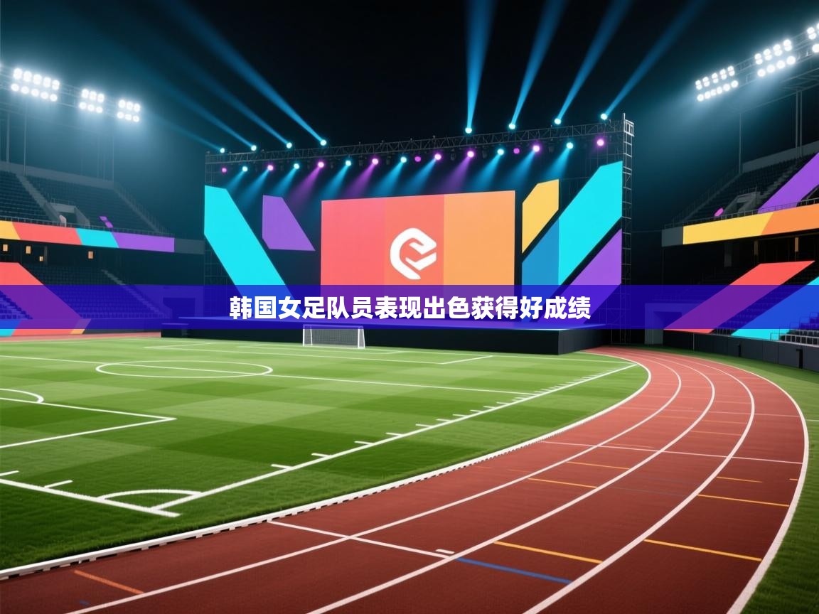 韩国女足队员表现出色获得好成绩